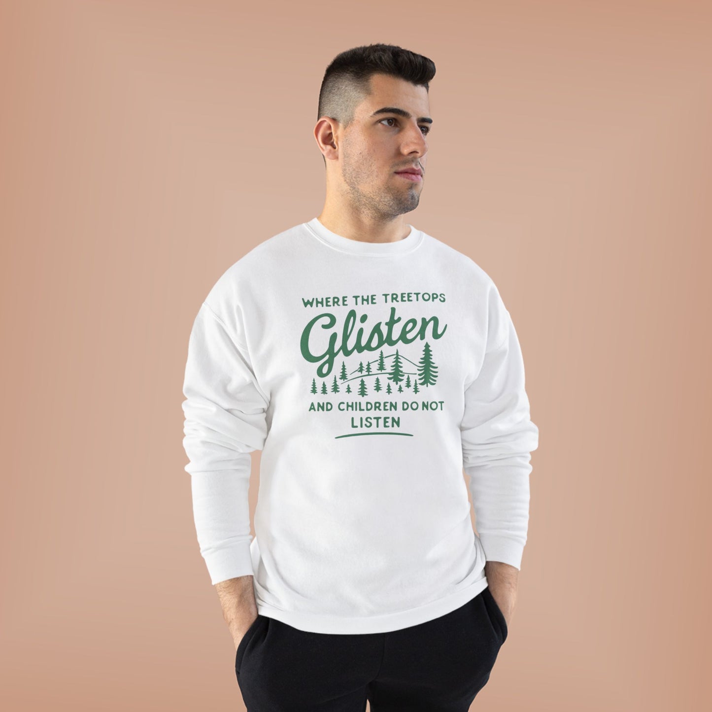 Don't Listen Christmas Sweatshirt