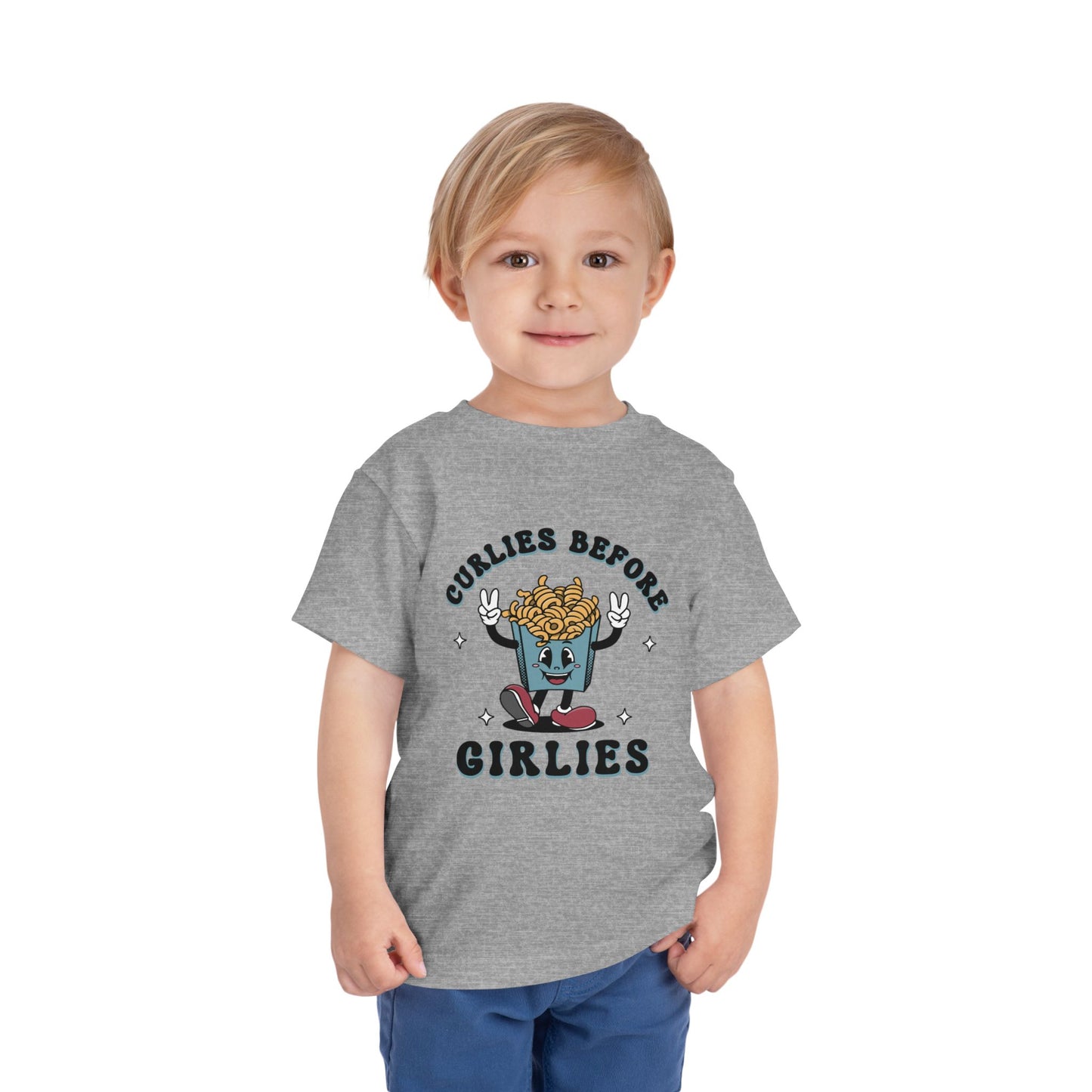 Curlies Before Girlies Toddler Tee