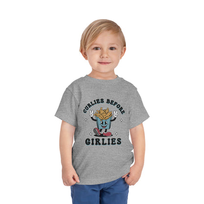 Curlies Before Girlies Toddler Tee