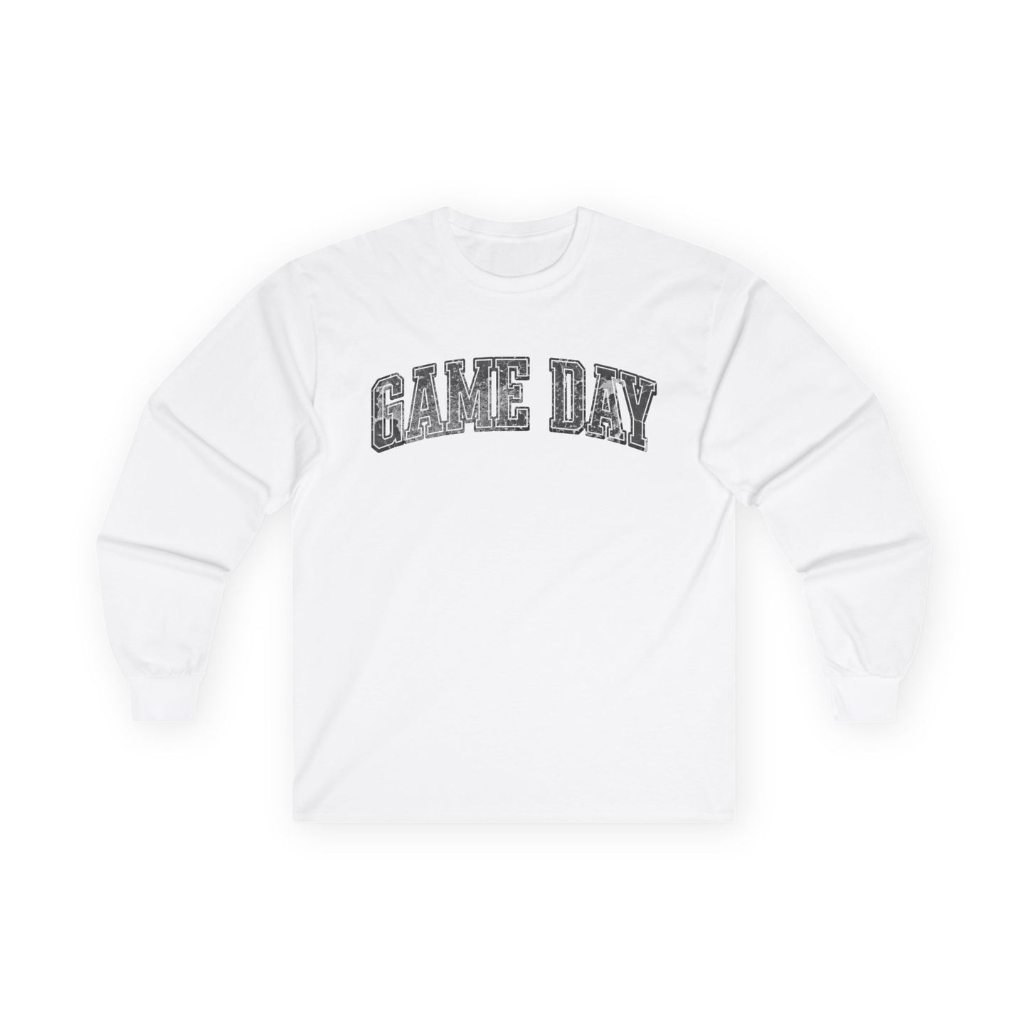 Game Day Distressed Long Sleeve Tee