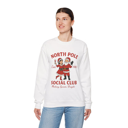 Santa Social Sweatshirt