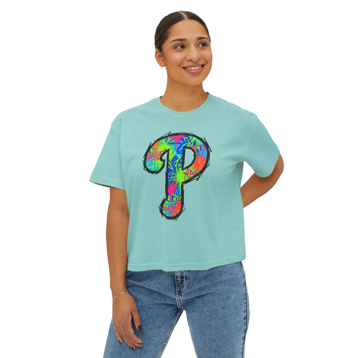Funky 80s  'P' Retro Print