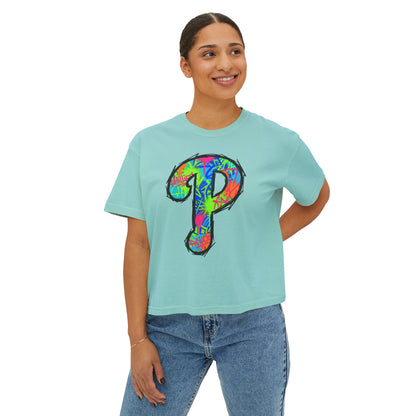 Funky 80s  'P' Retro Print