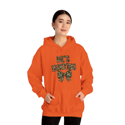 He's Hunting Hoodie