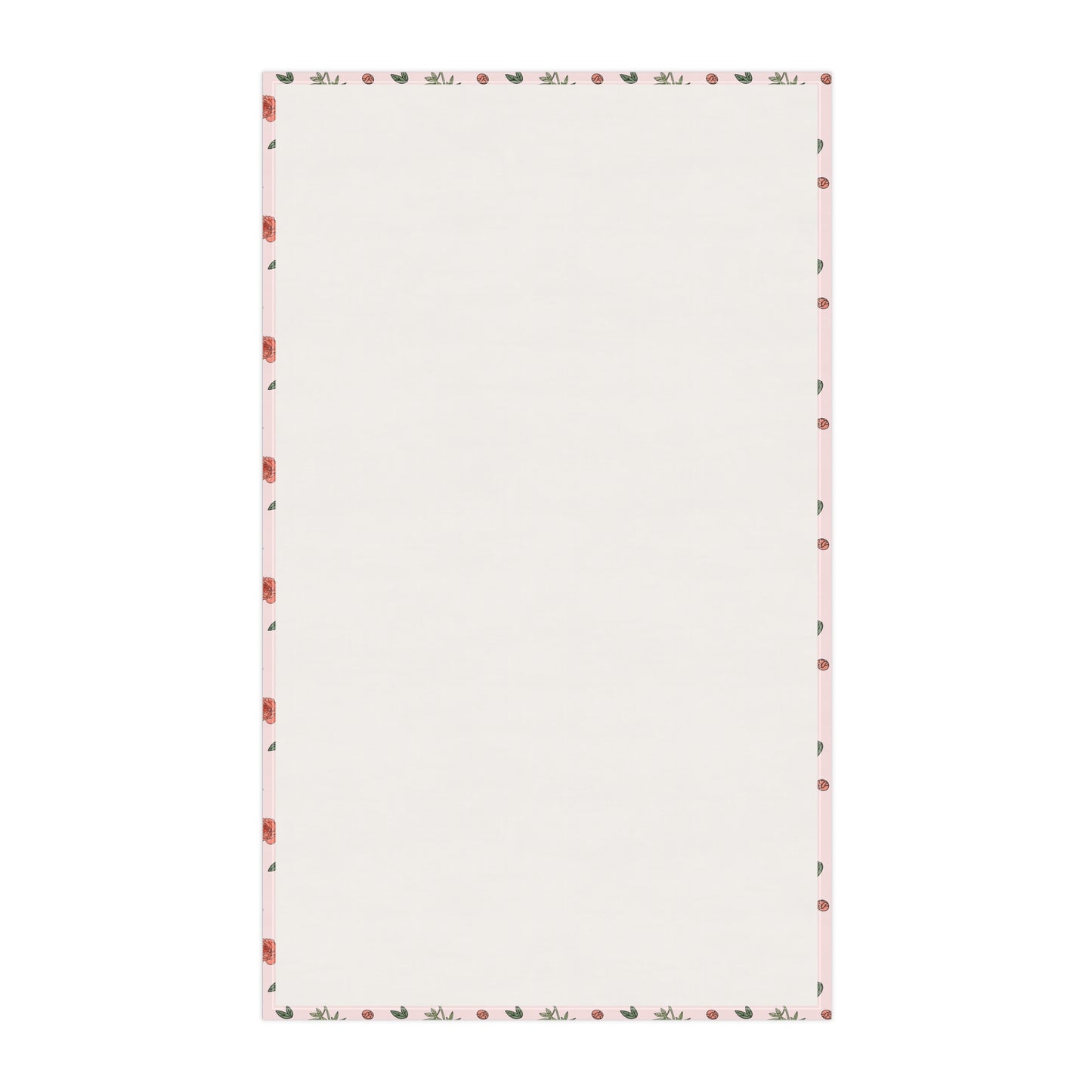 Peony Cotton Tea Towel — Floral Kitchen Tea Towel