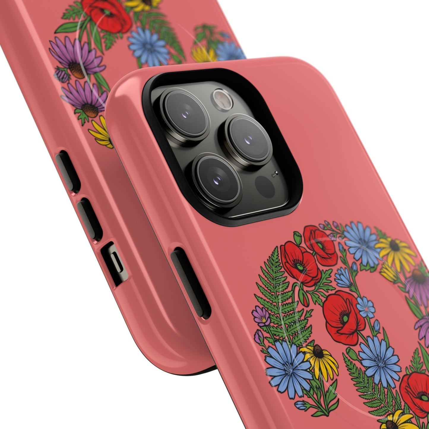 Floral Philly Tough Magnetic Phone Case