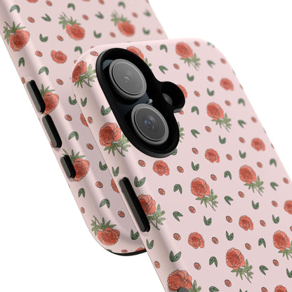 Peony Collage Phone Case
