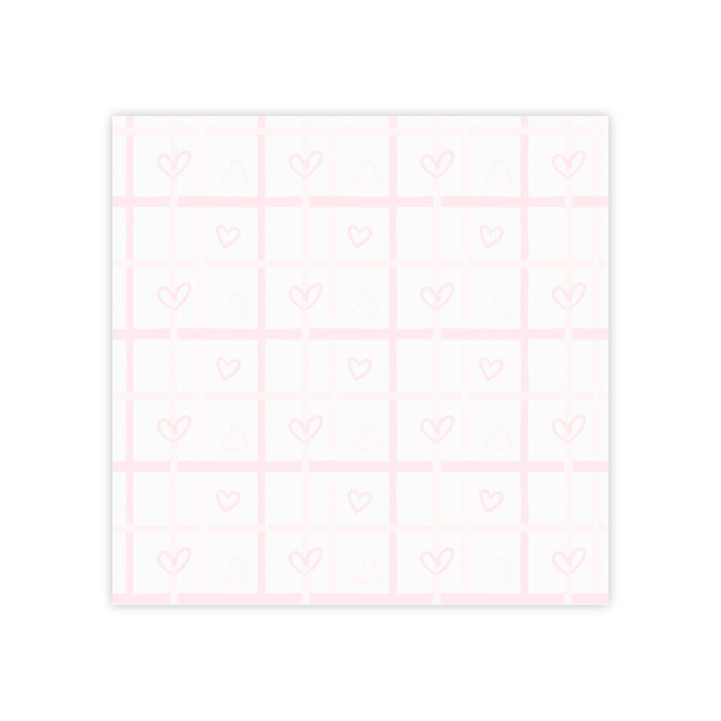 Heart Pattern Post-it® Note Pads