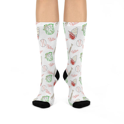 Phillies Cushioned Crew Socks
