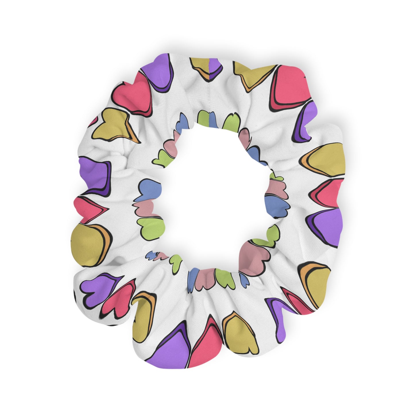 Heart Scrunchie