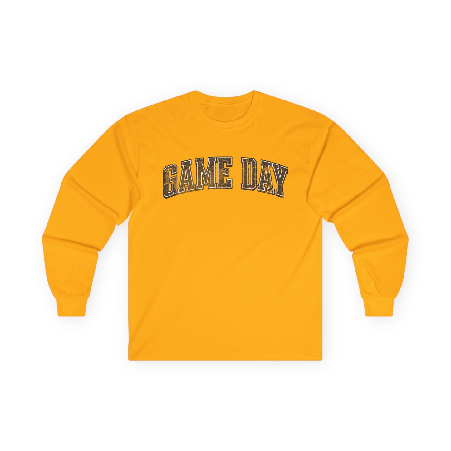 Game Day Distressed Long Sleeve Tee