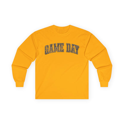 Game Day Distressed Long Sleeve Tee