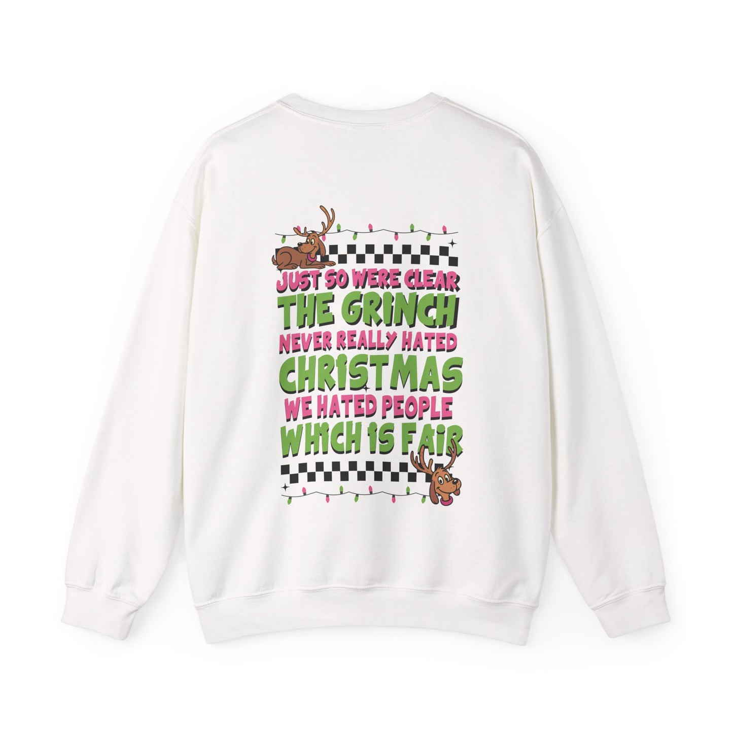 Grinch Crewneck Sweatshirt