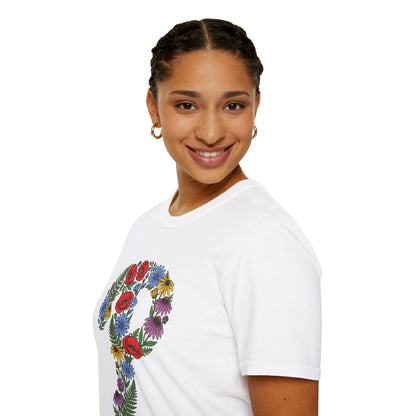 Floral  P T-Shirt