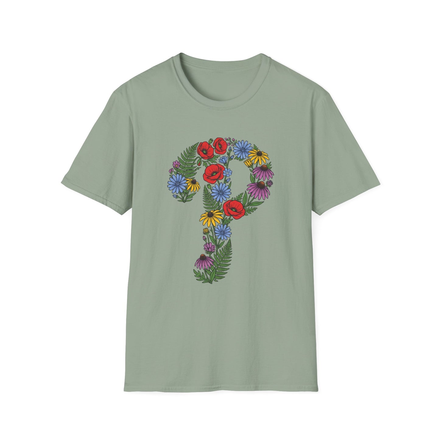 Floral  P T-Shirt