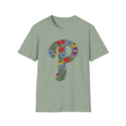 Floral  P T-Shirt