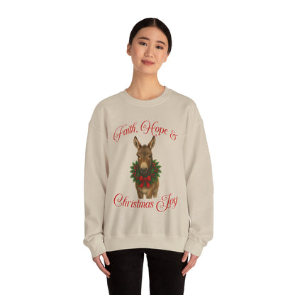 Donkey Christmas Sweatshirt