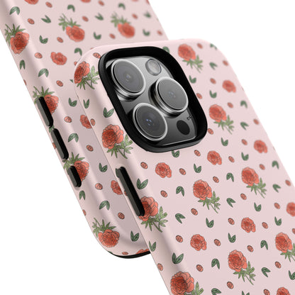 Peony Collage Phone Case