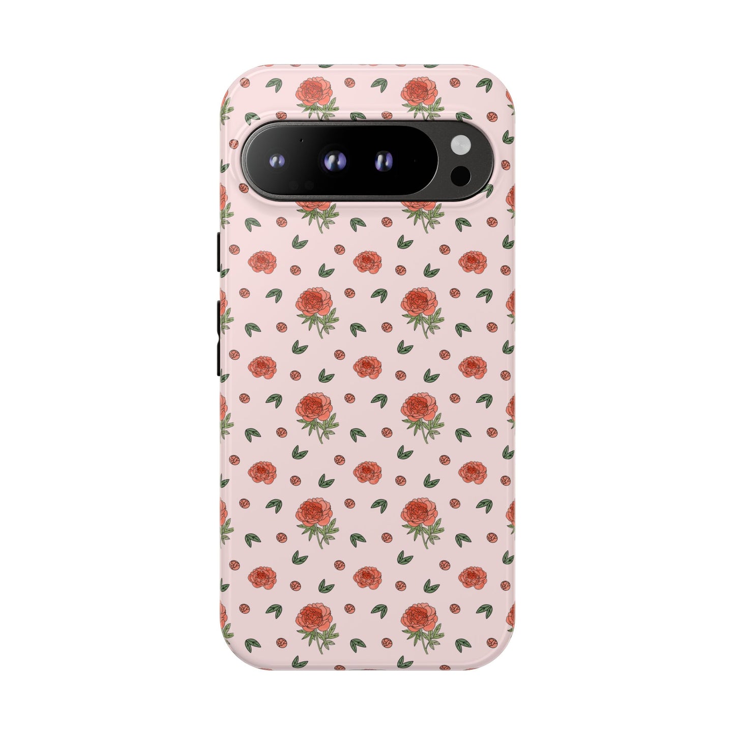 Peony Collage Phone Case