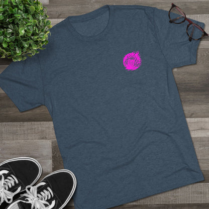 Burnout Tee Magenta