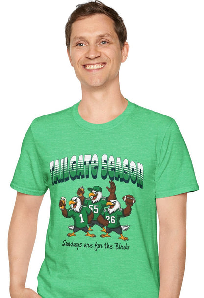 Birds Tailgate Unisex Softstyle T-Shirt