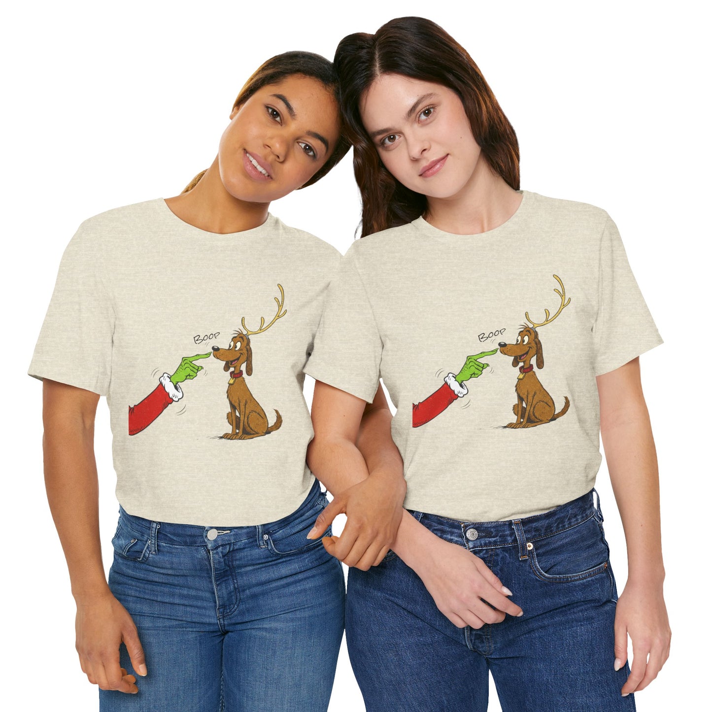 Grinch Boop Unisex Jersey Short Sleeve Tee