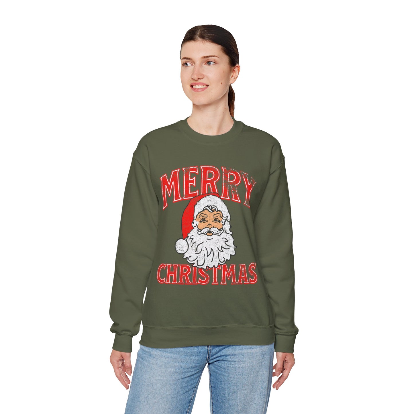 Merry Christmas Unisex Heavy Blend™ Crewneck Sweatshirt