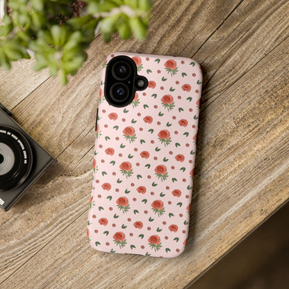 Peony Collage Phone Case