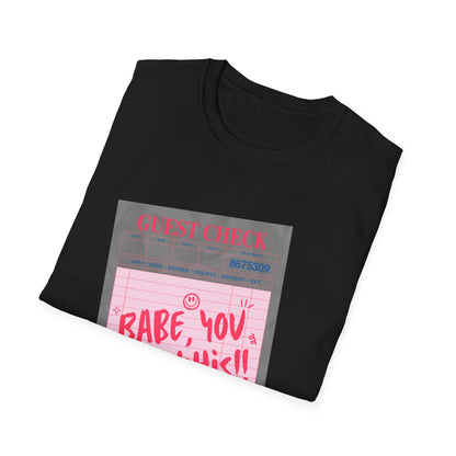 You Got This Babe Diner Check T-Shirt