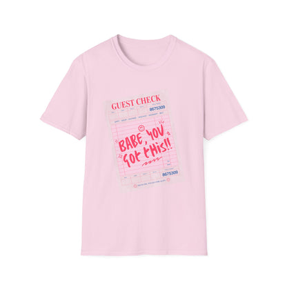 You Got This Babe Diner Check T-Shirt