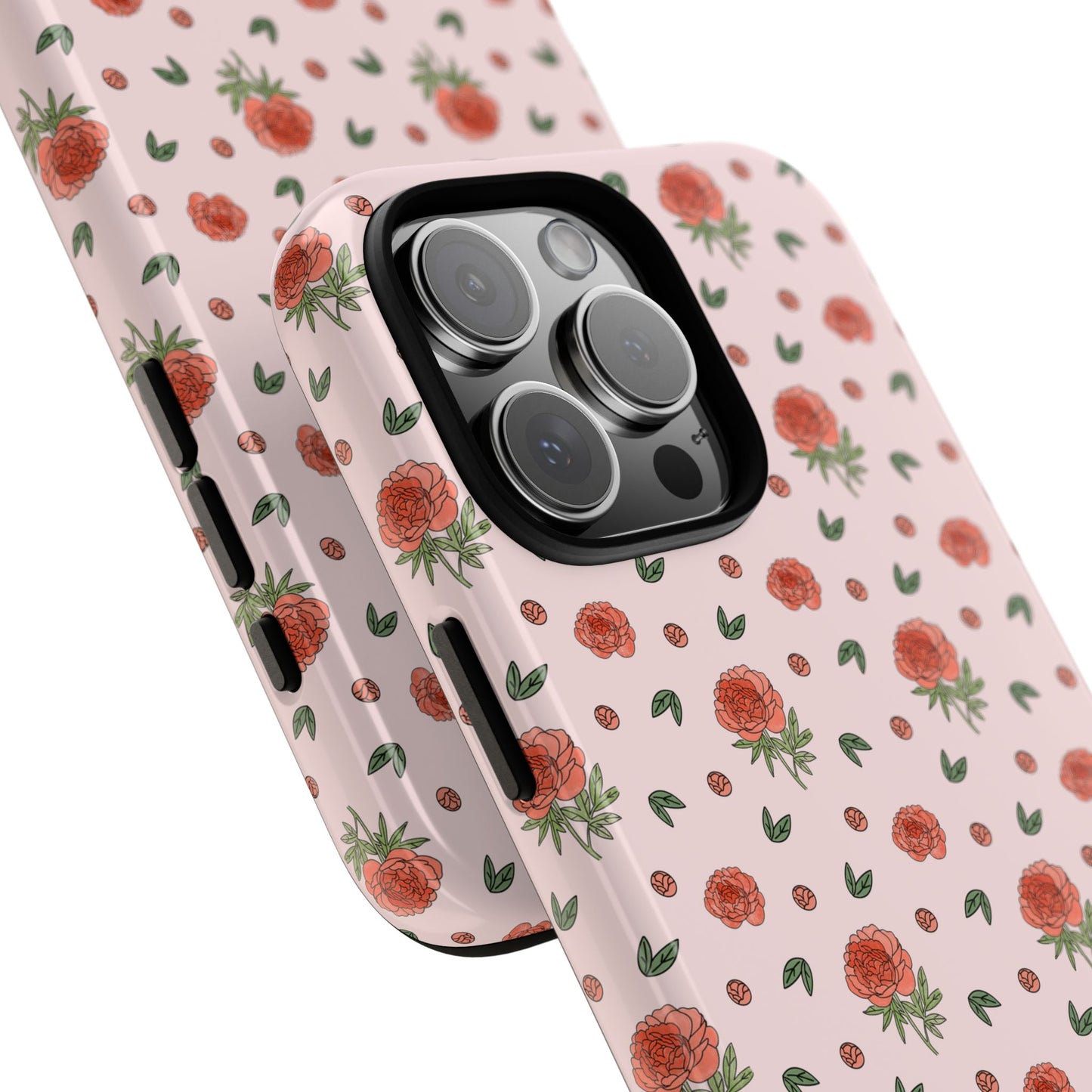 Peony Collage Phone Case