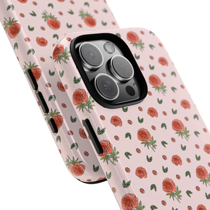 Peony Collage Phone Case
