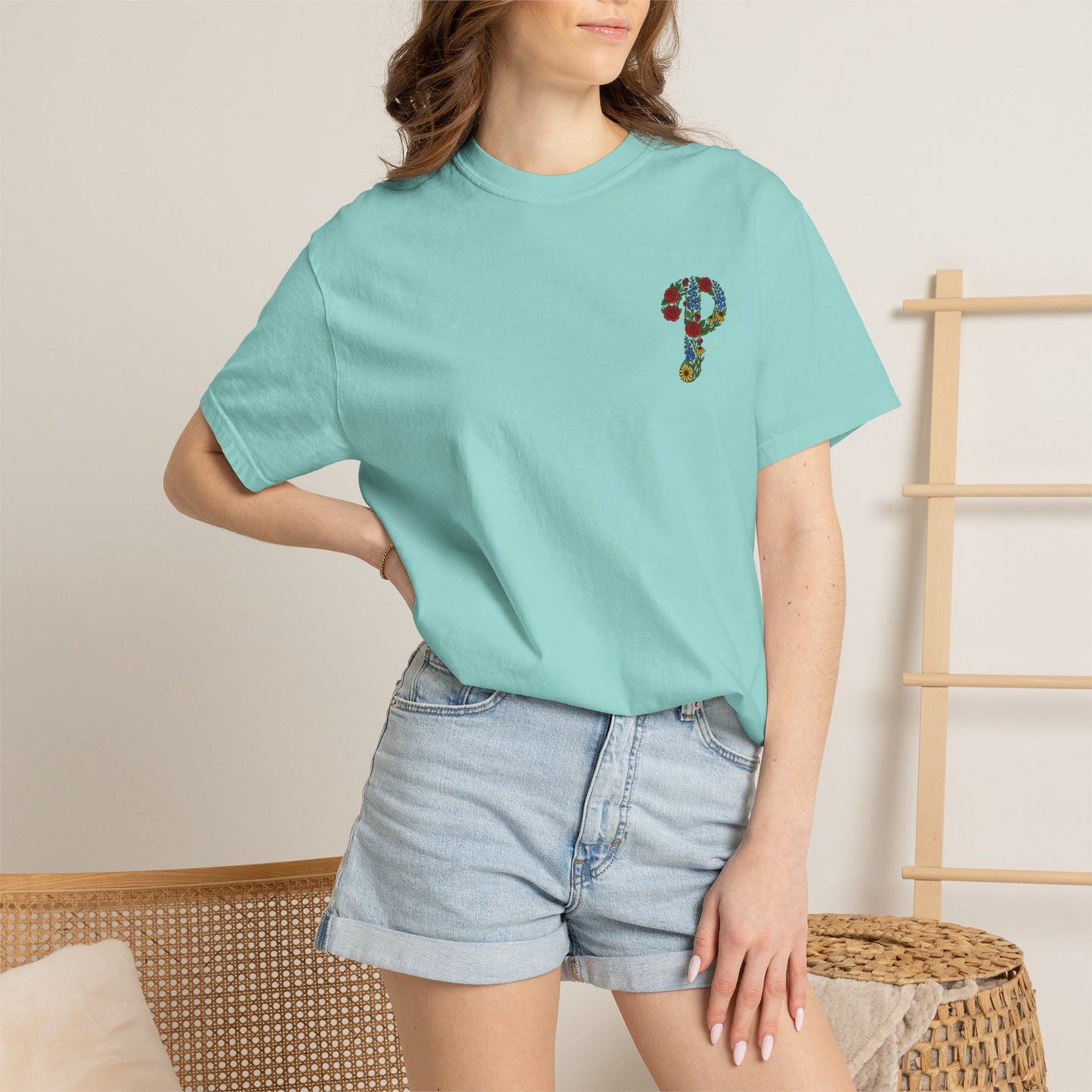Floral P T-Shirt