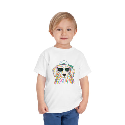 Hot Dog Toddler Short Sleeve Tee
