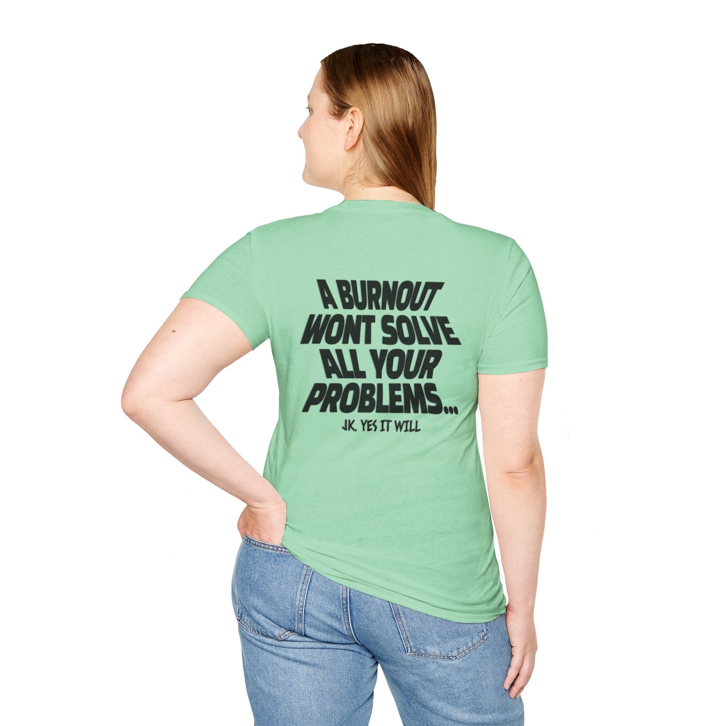Burnout T-Shirt Black