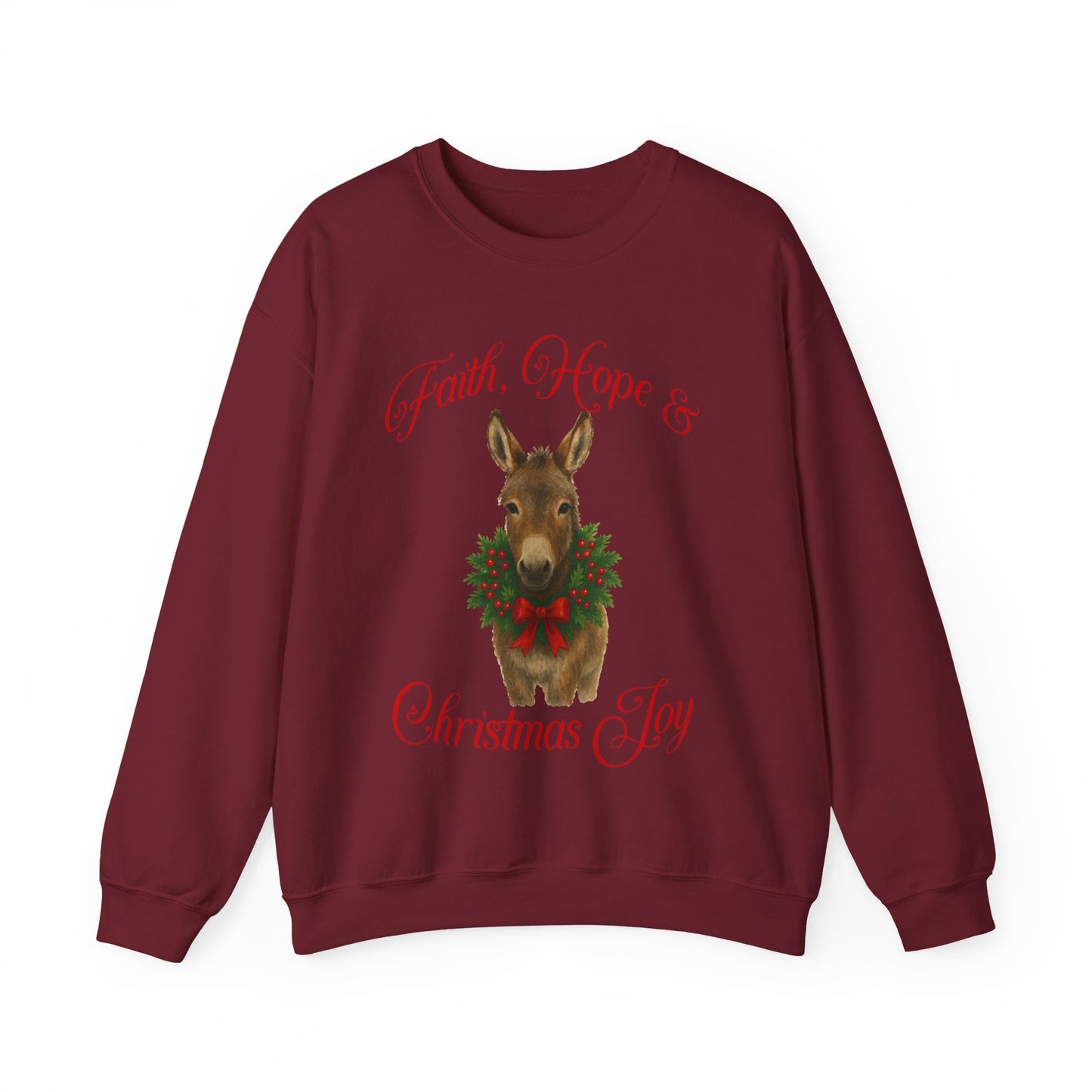 Donkey Christmas Sweatshirt