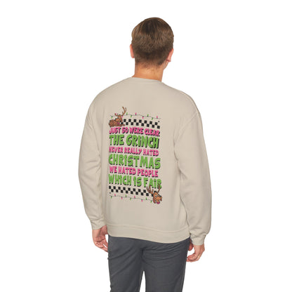 Grinch Crewneck Sweatshirt
