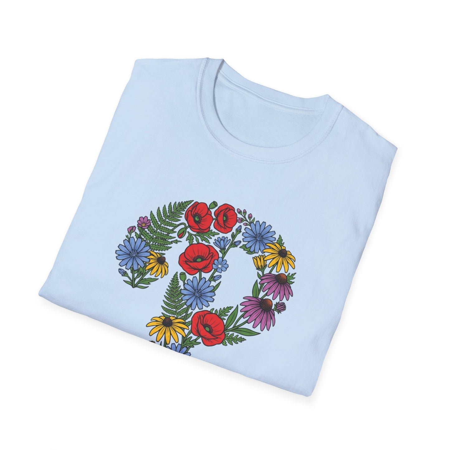 Floral  P T-Shirt