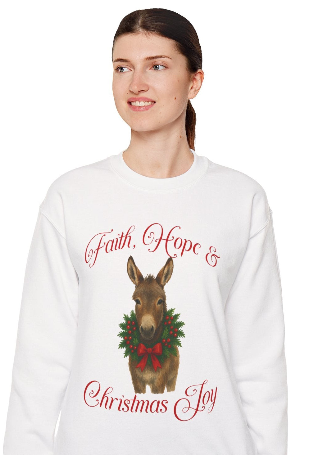 Donkey Christmas Sweatshirt