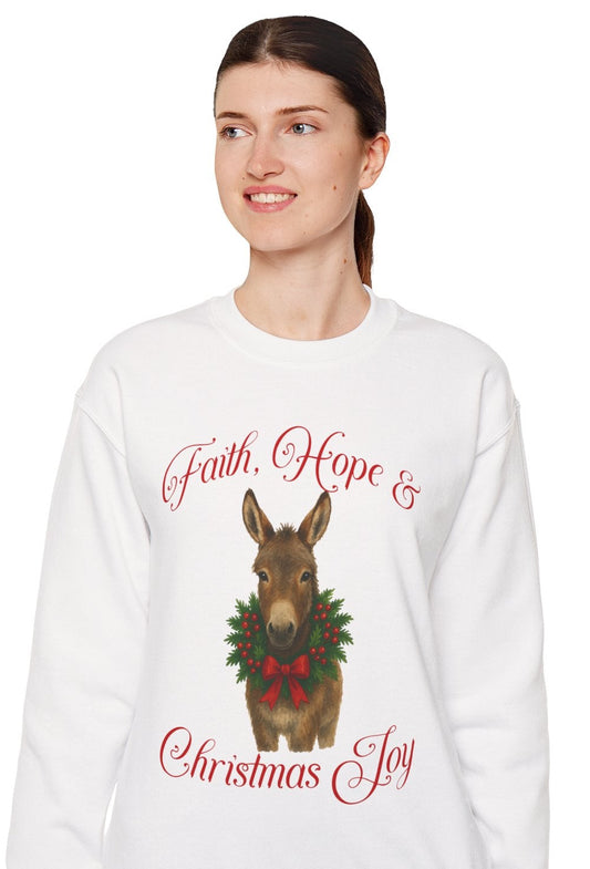 Donkey Christmas Sweatshirt