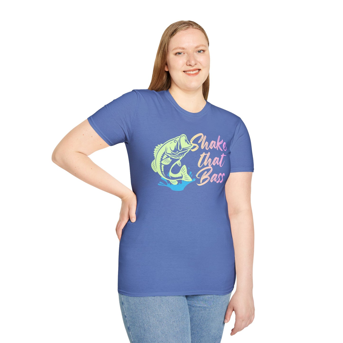Shake That Bass Neon Gradient T-Shirt