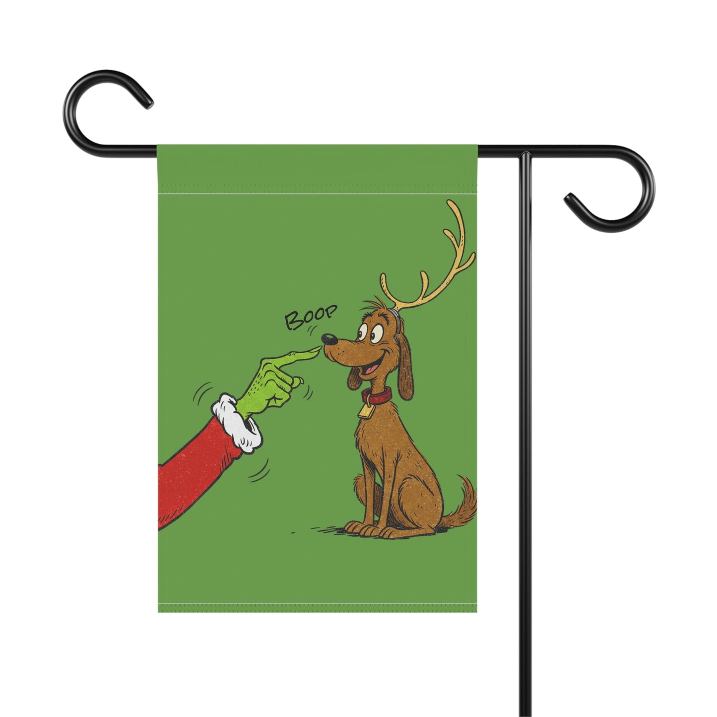 Grinch Boop Garden & House Banner