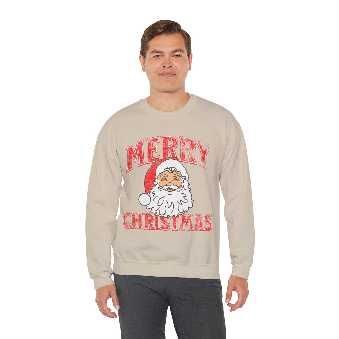 Merry Christmas Unisex Heavy Blend™ Crewneck Sweatshirt