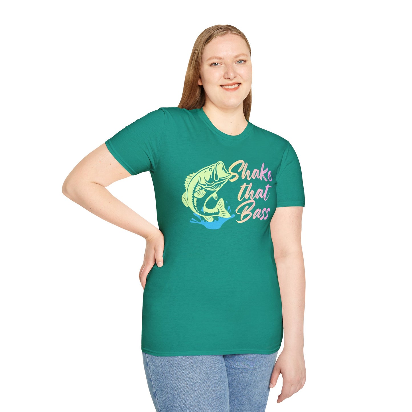 Shake That Bass Neon Gradient T-Shirt