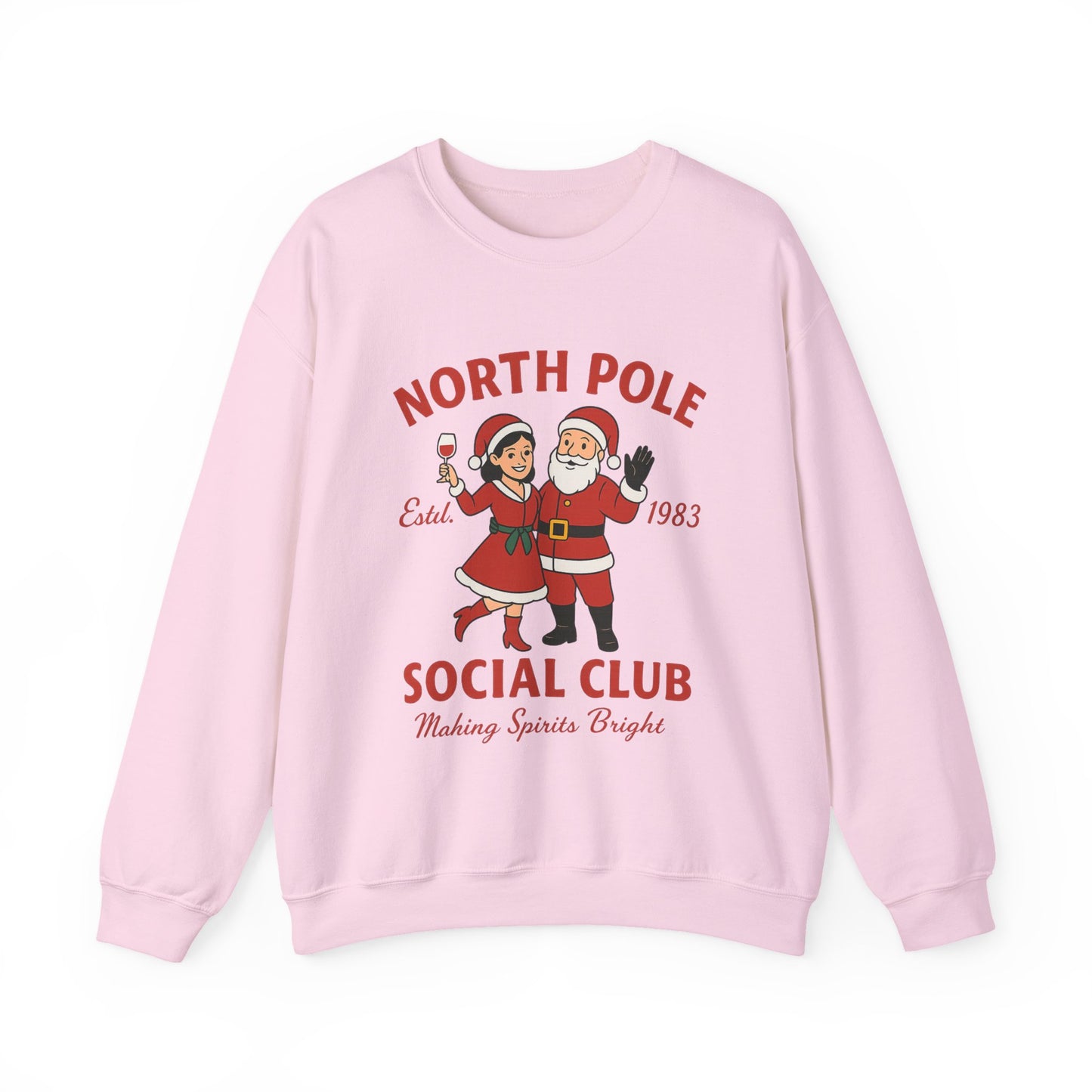 Santa Social Sweatshirt