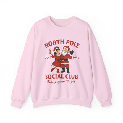 Santa Social Sweatshirt