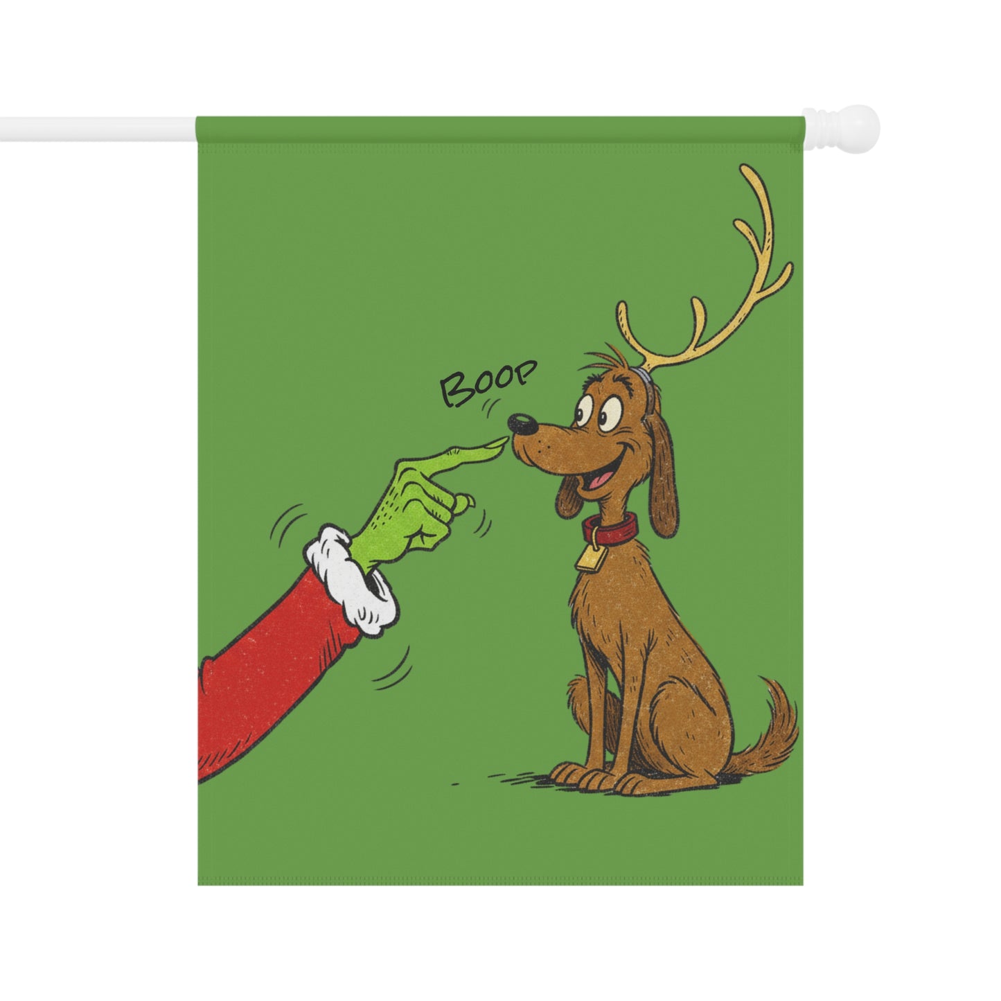 Grinch Boop Garden & House Banner