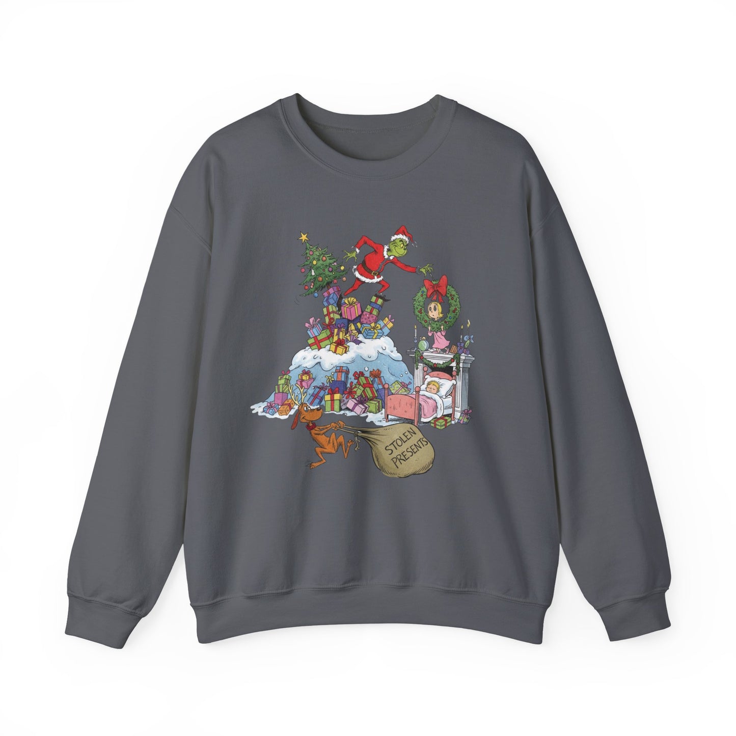 Grinch Presents Unisex Heavy Blend™ Crewneck Sweatshirt