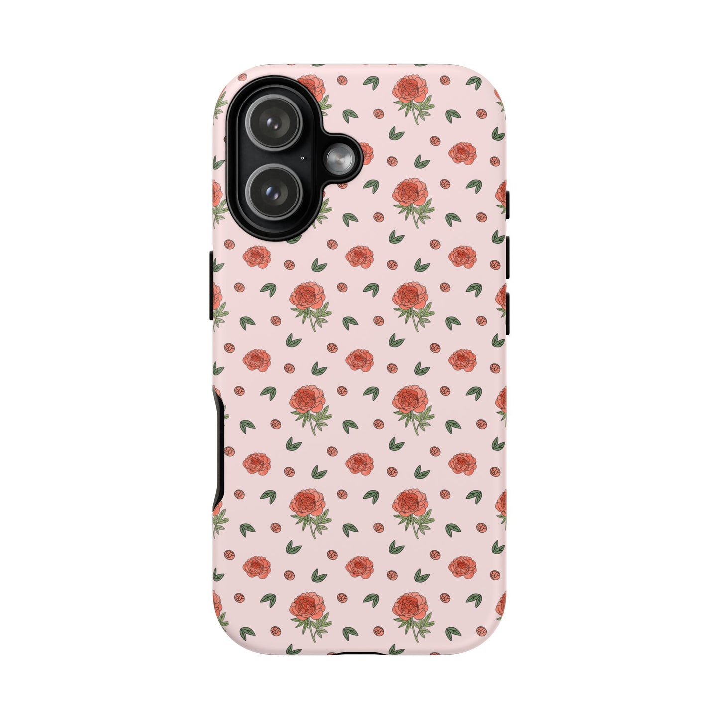 Peony Collage Phone Case