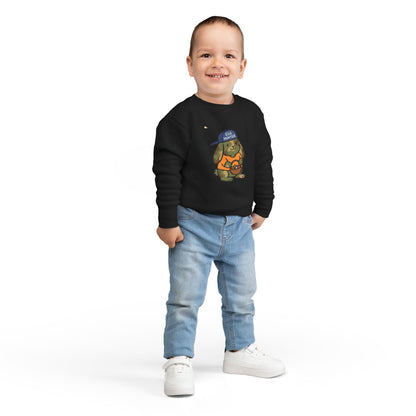 Camo Easter Bunny Toddler Sweatshirt